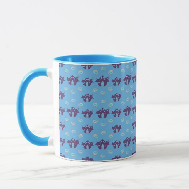 Edelsteine und Drachen Oktober Tasse (Links)