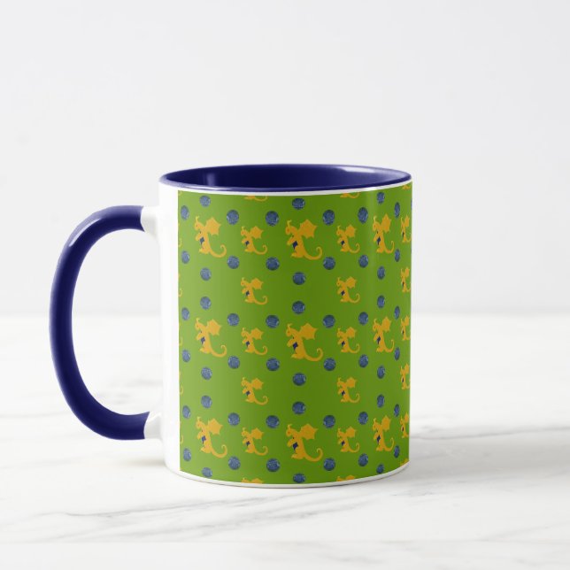 Edelsteine und Drachen September Tasse (Links)