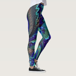 Edelsteine und Federn2 Leggings