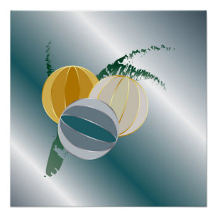 Edelsteine und Juwelen für Weihnachten Poster