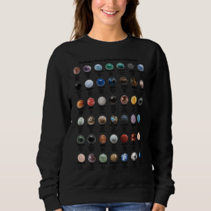 Edelsteine und Kristalle Sweatshirt