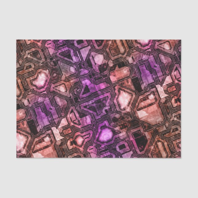 Edelsteinschaltungen - Astro-Flamme: Seidenpapier (Vorderseite)