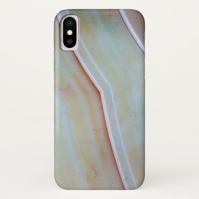 Edelsteinserie - Polished Agate Case-Mate iPhone Hülle (Rückseite)