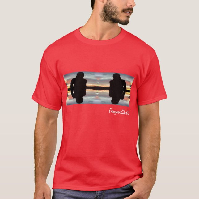 Edelsteinsonnenuntergang T-Shirt (Vorderseite)