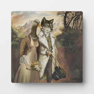 Edeltiere - Wolf in Schafsbekleidung Fotoplatte