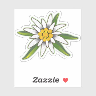 Edelweiss-Aufkleber Aufkleber