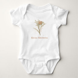 Edelweiss Baby Vintag Floral Watercolor Strampler