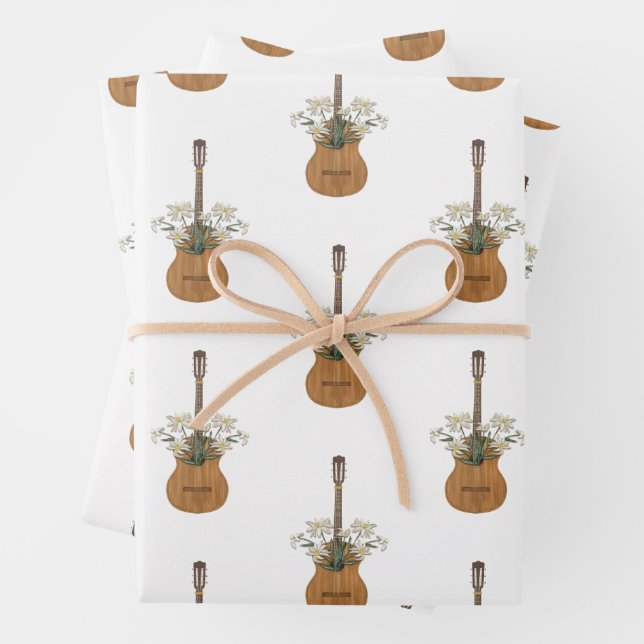 Edelweiss Duet mit Guitar Sweet Alpine Geschenkpapier Set (Beispiel)