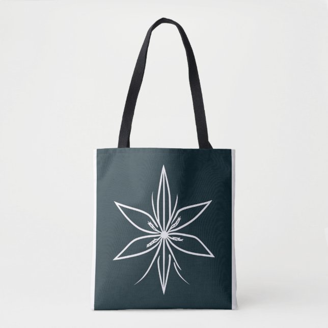 "Edelweiss Elegance: Minimalistisches Logo-Design  (Vorderseite)