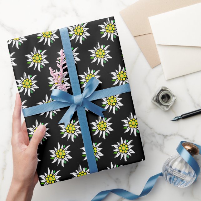 Edelweiß rein geschenkpapier (Schenken)
