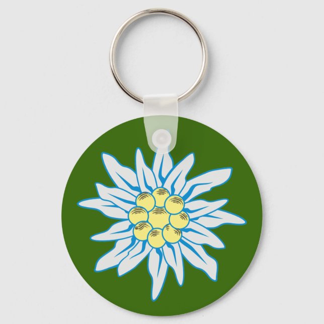 Edelweiss Schlüsselanhänger (Vorderseite)