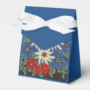 Edelweiss Schweizer alpine Blume Geschenkschachtel
