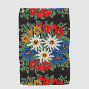Edelweiss Schweizer Blume Golfhandtuch