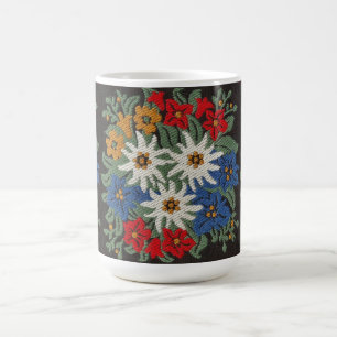 Edelweiss Schweizer Blume Kaffeetasse