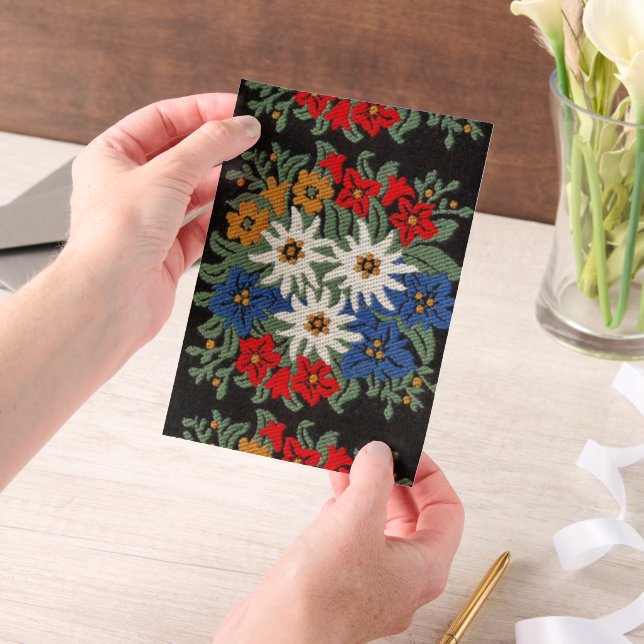 Edelweiss Swiss Alpine Flower (Handgehalten)