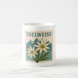 Edelweiss-Tasse Kaffeetasse