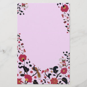 EDEN,BLUME UND VÖGELN BRIEFPAPIER