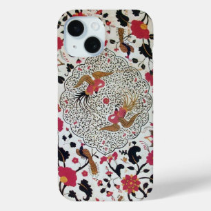 EDEN/ELEGANTE SCHWARZ-WEISSE BLUME UND VÖGEL IN RO Case-Mate iPhone HÜLLE