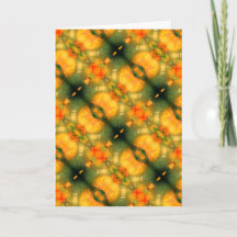 'Eden' geklappte Segen-Grußkarte