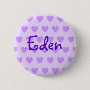 Eden in Lila Button