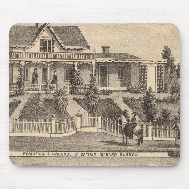 Eden Landing, Barron Wohnsitz, Lager Mousepad (Vorne)