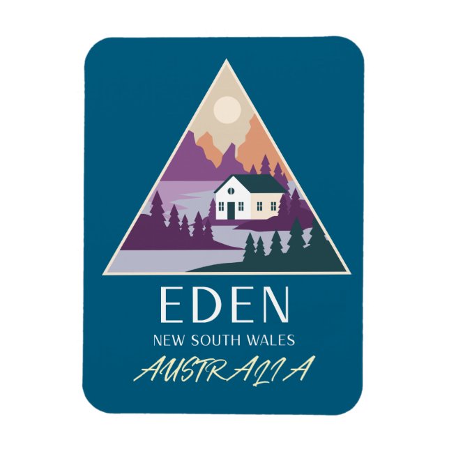 eden nsw australia magnet (Vertikal)