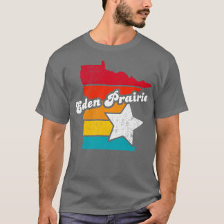 Eden Prairie Minnesota Vintag Distressed Souvenir T-Shirt