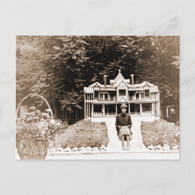 Eden Springs Zoo Grußkarte Postkarte (Vorderseite)