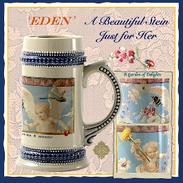'Eden' Stein Bierglas