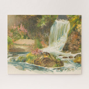 Eden Vale Waterfall, Wexford Irland Puzzle
