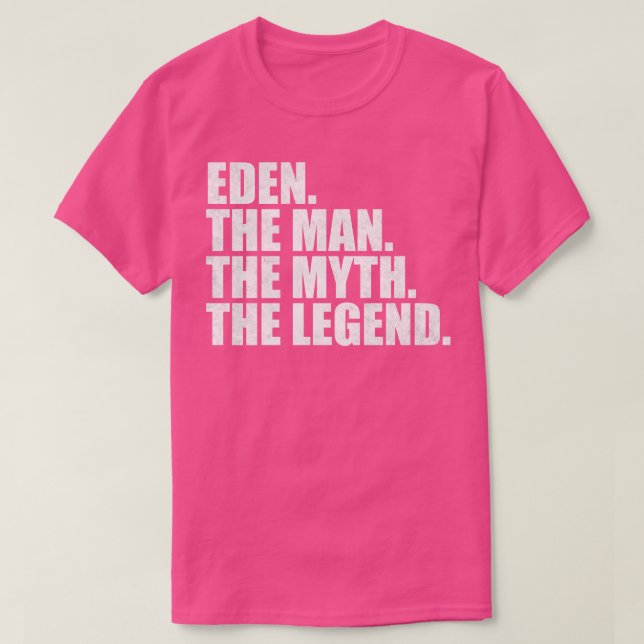 EdenEden Name Eden Vorname T-Shirt (Design vorne)