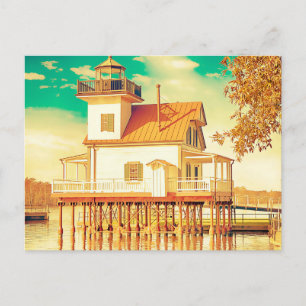 Edenton NC Lighthouse Postkarte