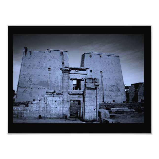 Edfu Temple Fotodruck (Vorne)