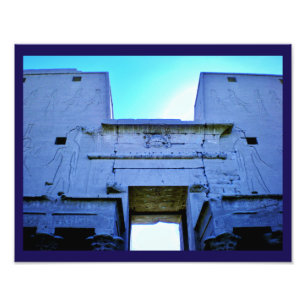 Edfu Temple Fotodruck