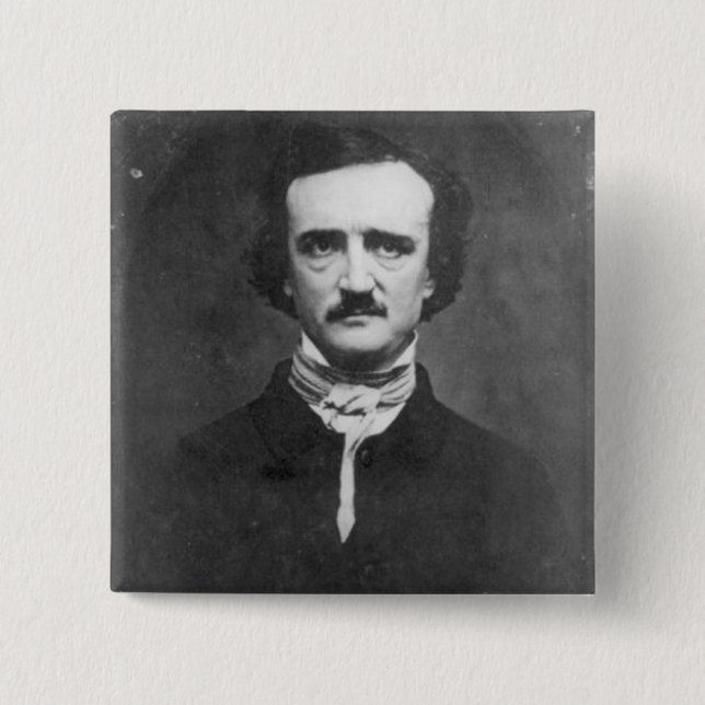 Edgar Allan Poe-1848 Button (Vorderseite)