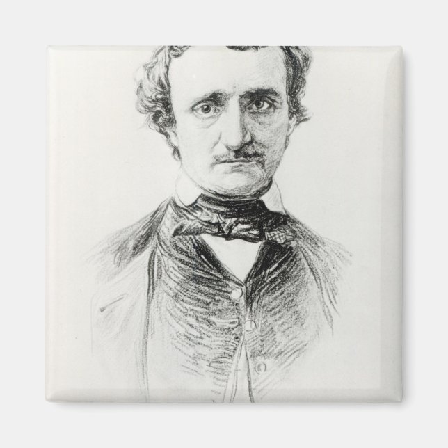 Edgar Allan Poe 1907 Magnet (Vorne)