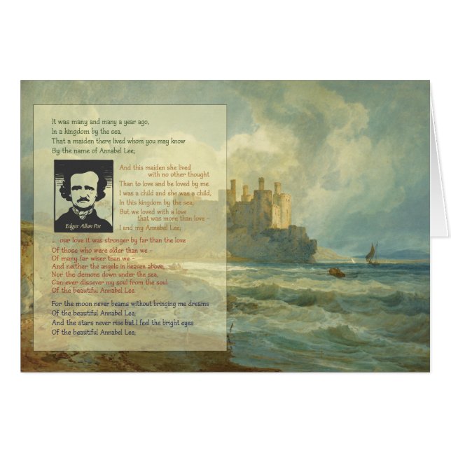 Edgar Allan Poe Annabel Lee (Vorderseite (Horizontal))