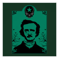Edgar Allan Poe Art Gift