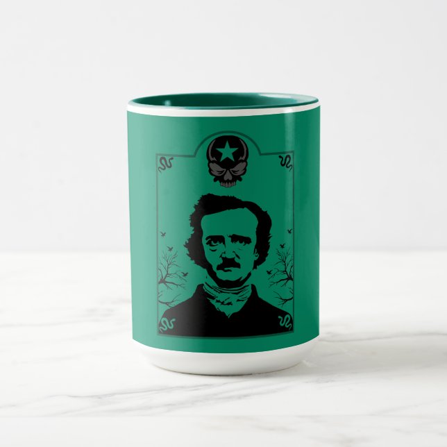 Edgar Allan Poe Art Tasse (Zentrum)