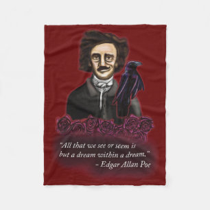Edgar Allan Poe, Dark Academia Fleecedecke