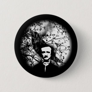 Edgar Allan Poe 'das Raven Button