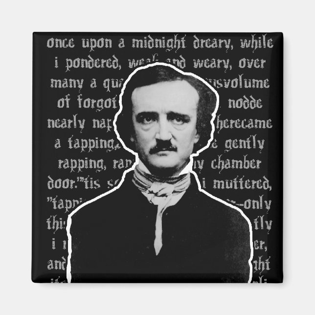 Edgar Allan Poe | Der Raven Magnet (Vorne)