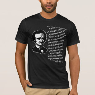 Edgar Allan Poe-Gedicht ALLEIN T-Shirt