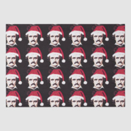 Edgar Allan Poe Goth Weihnachtszettel Seidenpapier