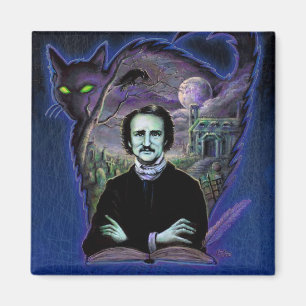 Edgar Allan Poe gotisch Magnet