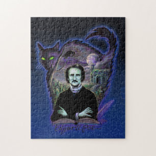 Edgar Allan Poe gotisch Puzzle