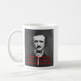 Edgar Allan Poe Haiku-Tasse Kaffeetasse