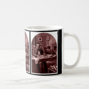 Edgar Allan Poe, Illustration stellte Schale 4 Kaffeetasse