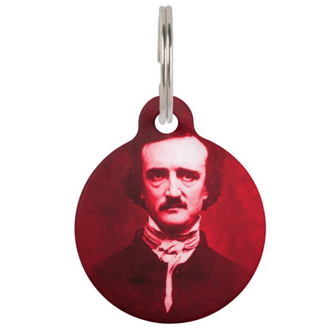 Edgar Allan Poe in Red Tiermarke (Vorderseite)