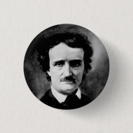 Edgar Allan Poe-Knopf Button